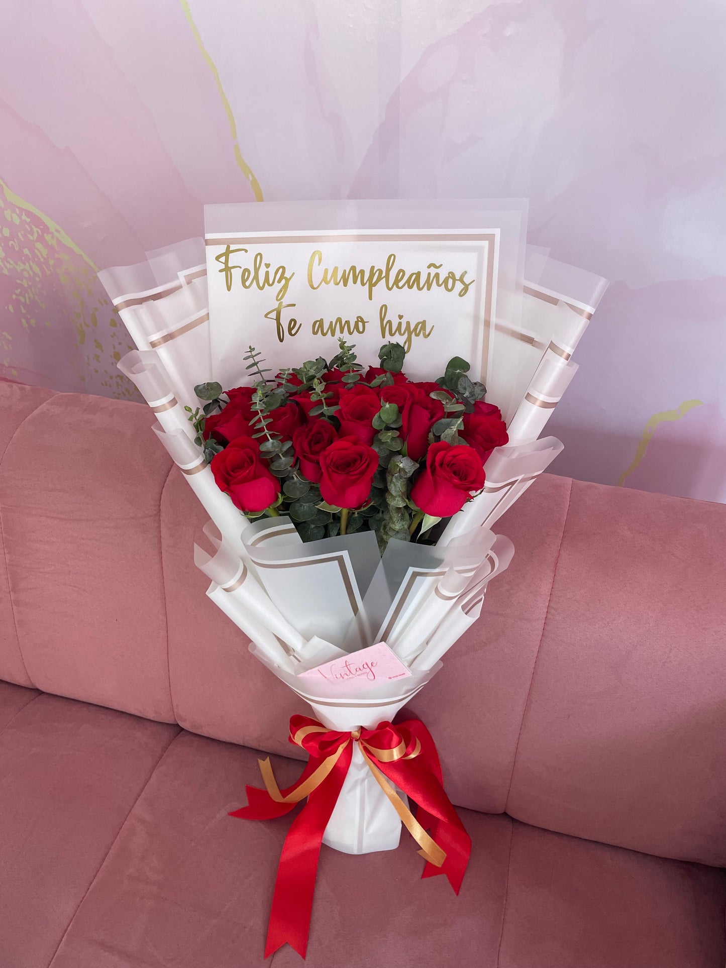 24 Red Roses Bouquet