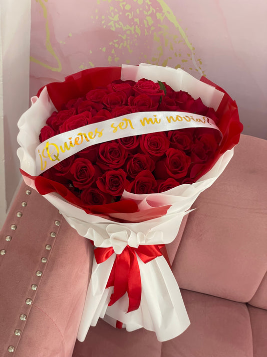 50 Roses Anniversary Bouquet