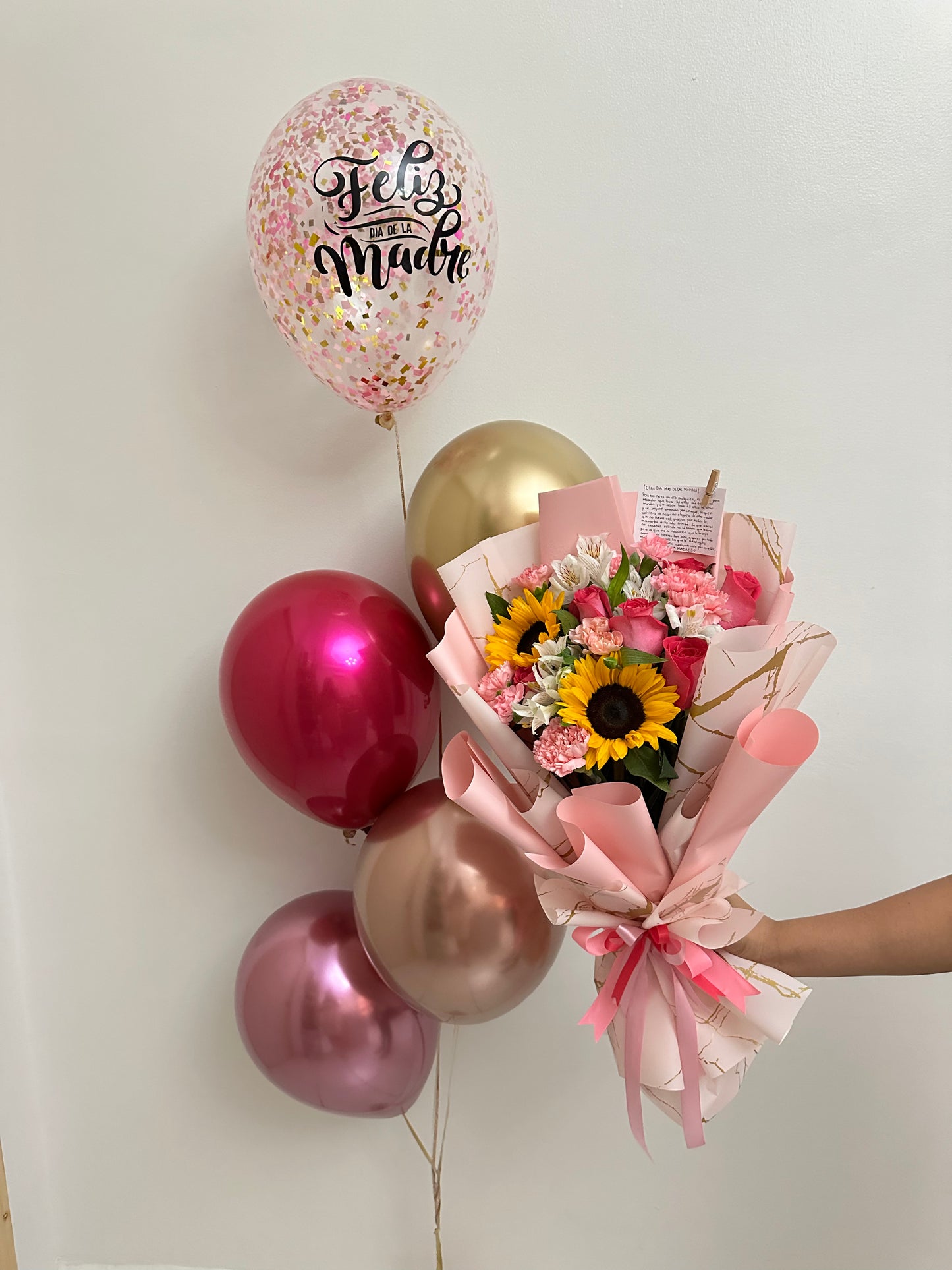 Radiant Bouquet & Balloons