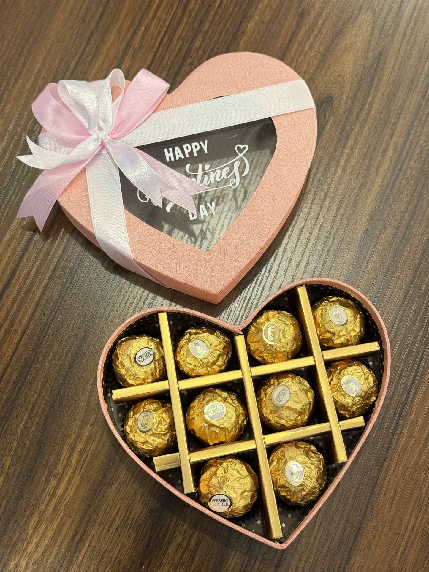 10 Heart Ferrero Box