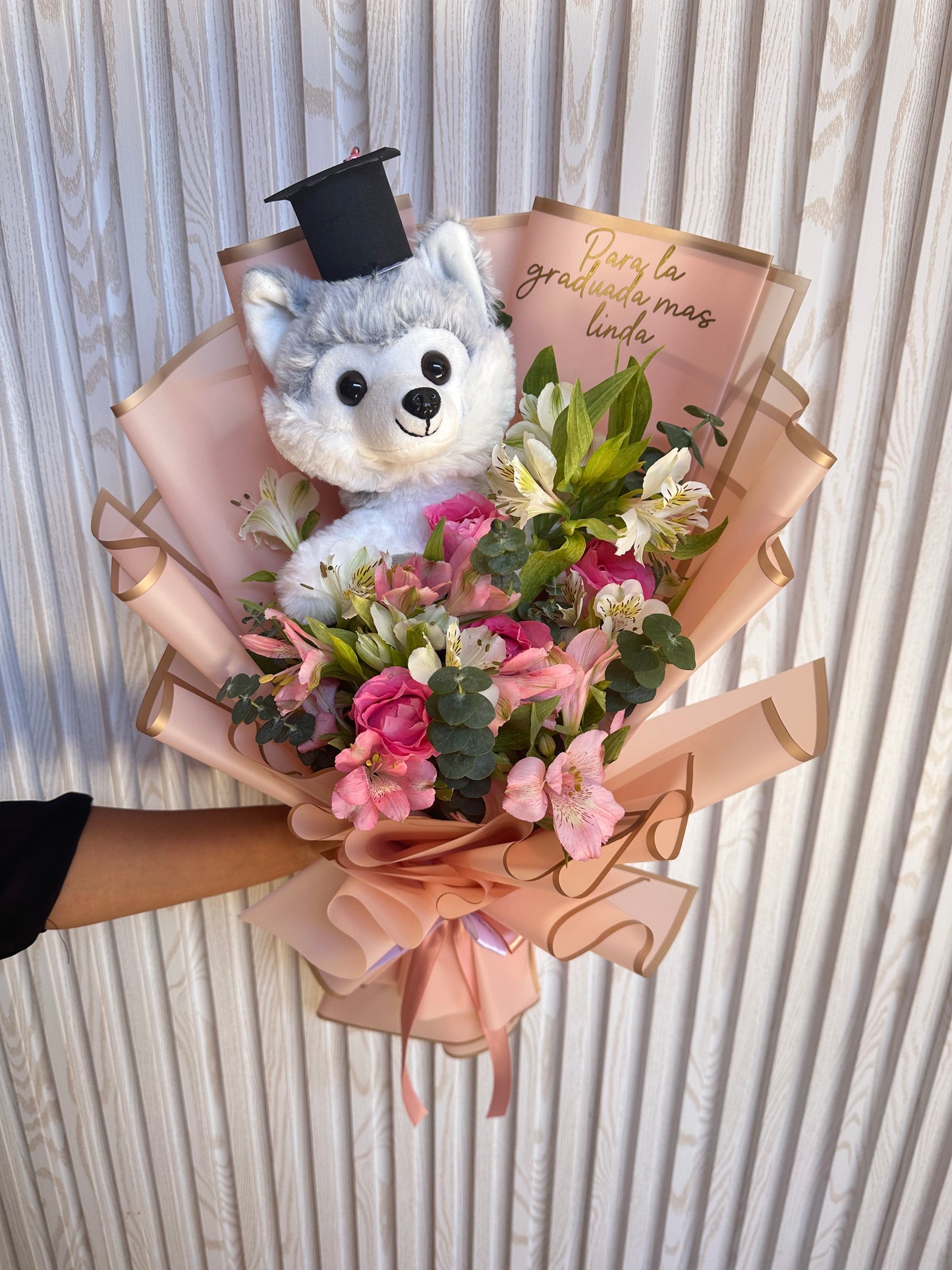 Puppy Grad Bouquet