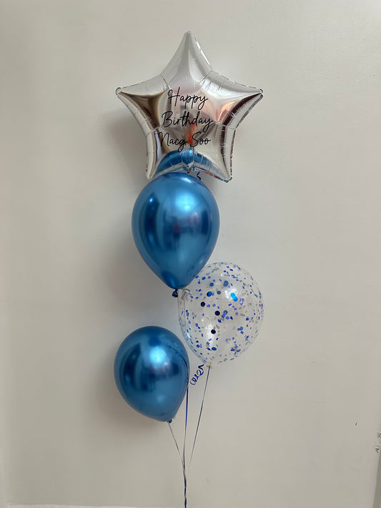 Silver Metallic & Chrome Balloons