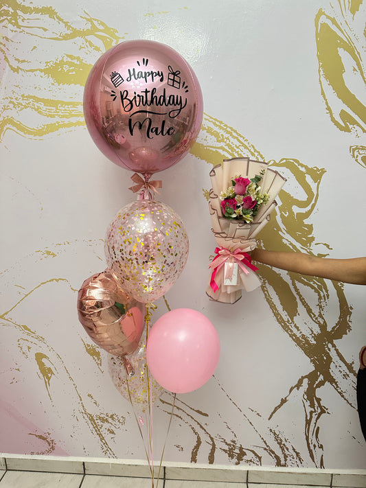 Athena Bouquet & Balloons