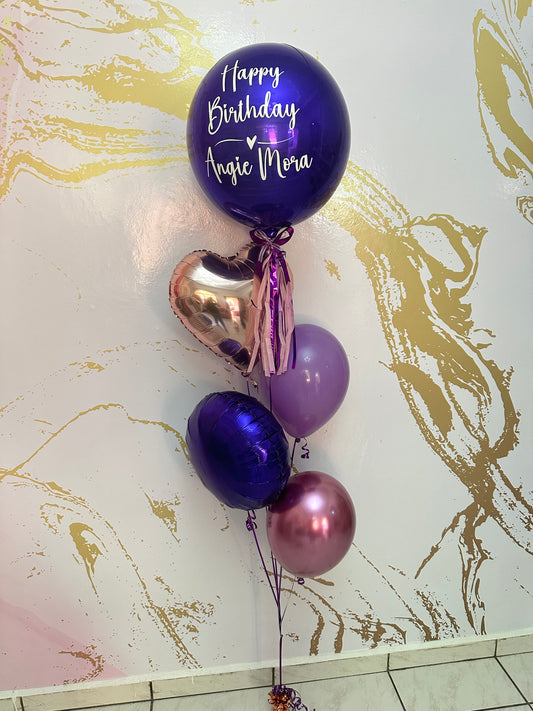 Purple Orbz & Balloons